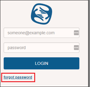 forgot password